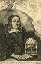 Porträt von John Gadbury, 1627